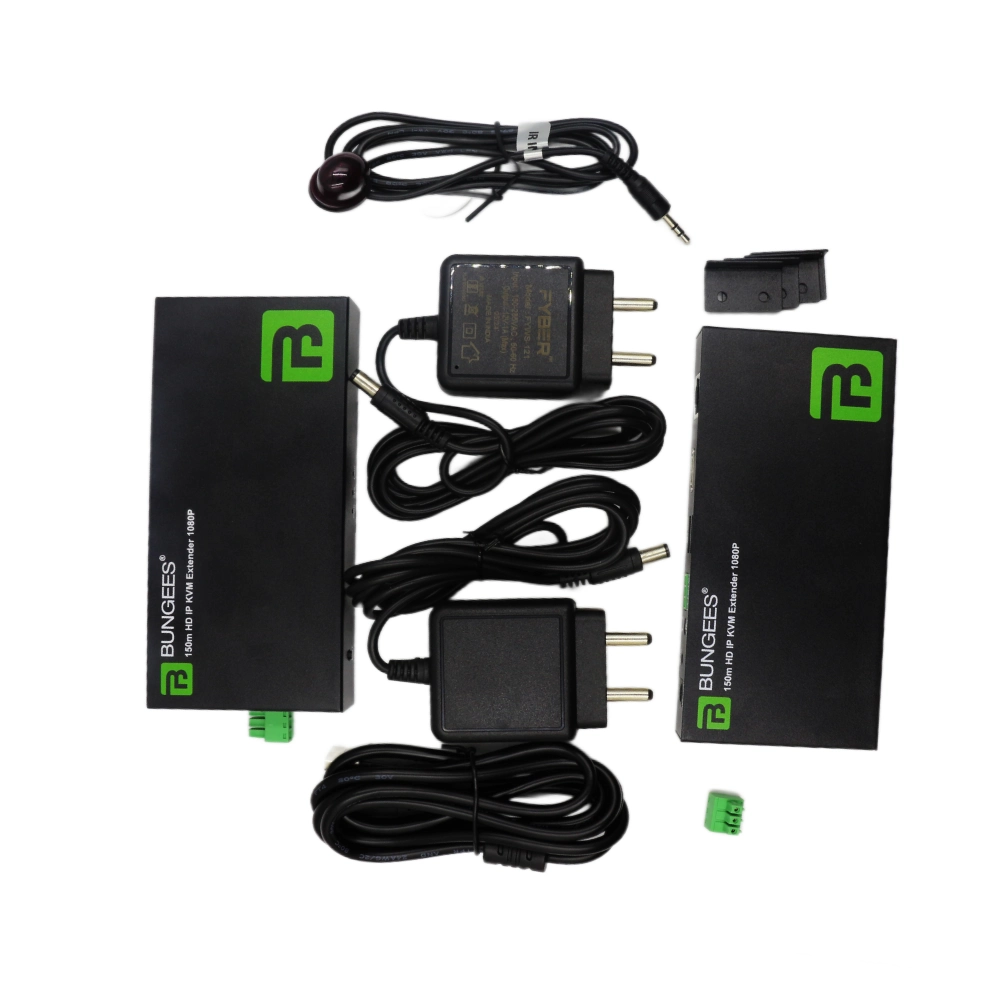 Bungees 150m Kvm Extender With Lan HDMI | USB | RS232 | AUDIO view 4